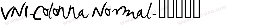 VNI-Colonna Normal字体转换